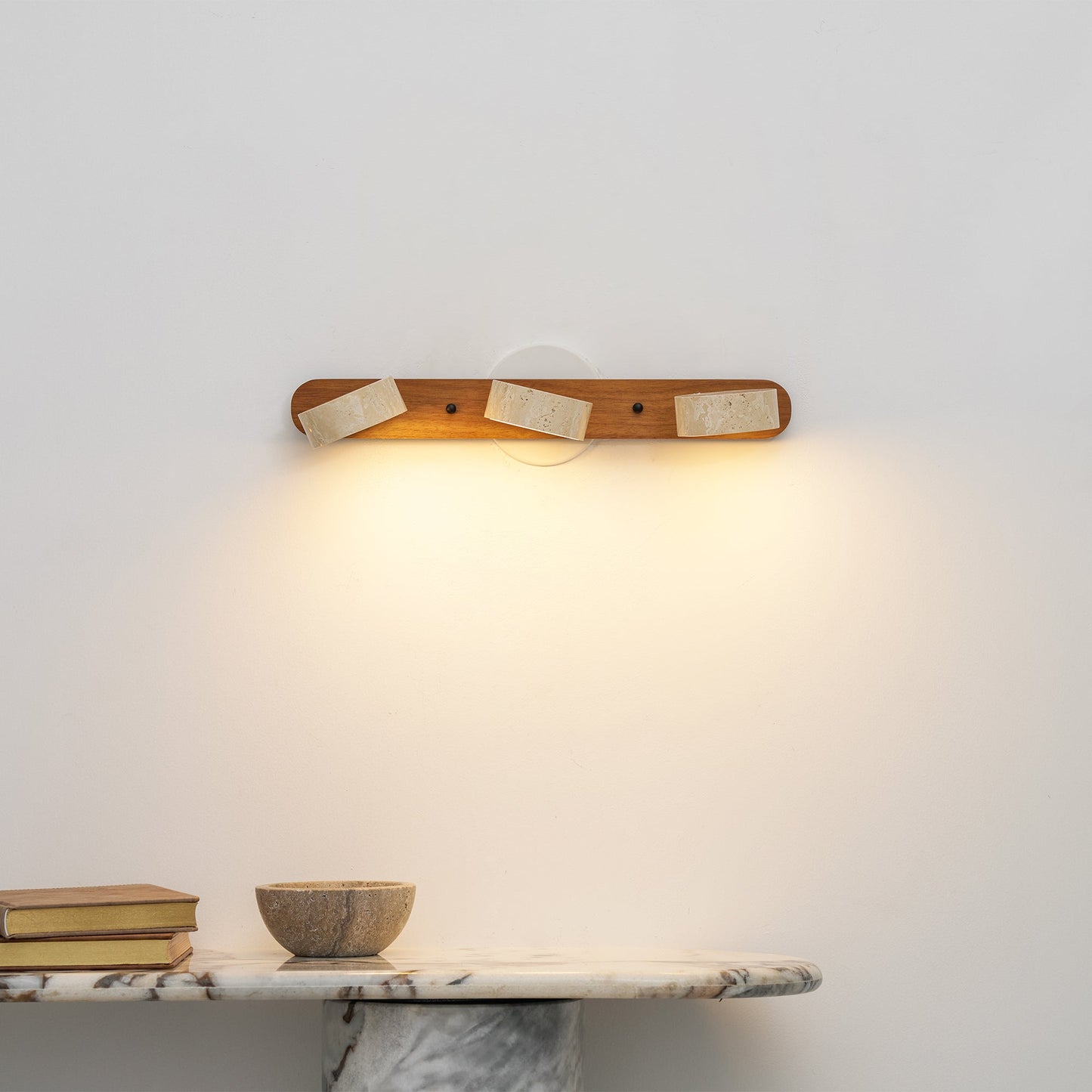 Travertine Duo Wall Light - Vakkerlight