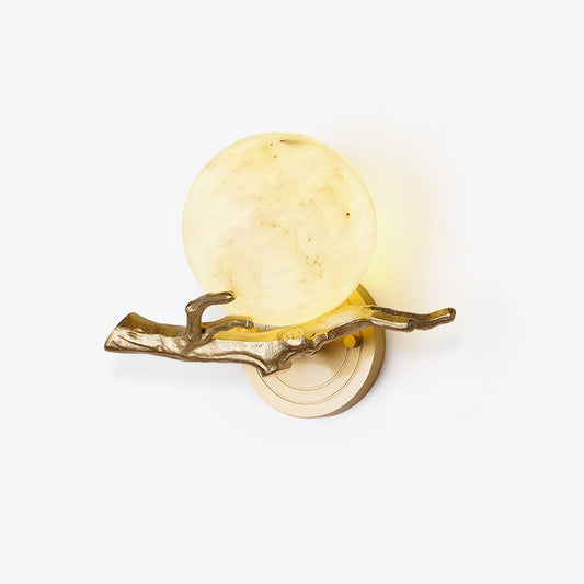 Retro Twig Wall Lamp, Adjustable Light Direction — side view