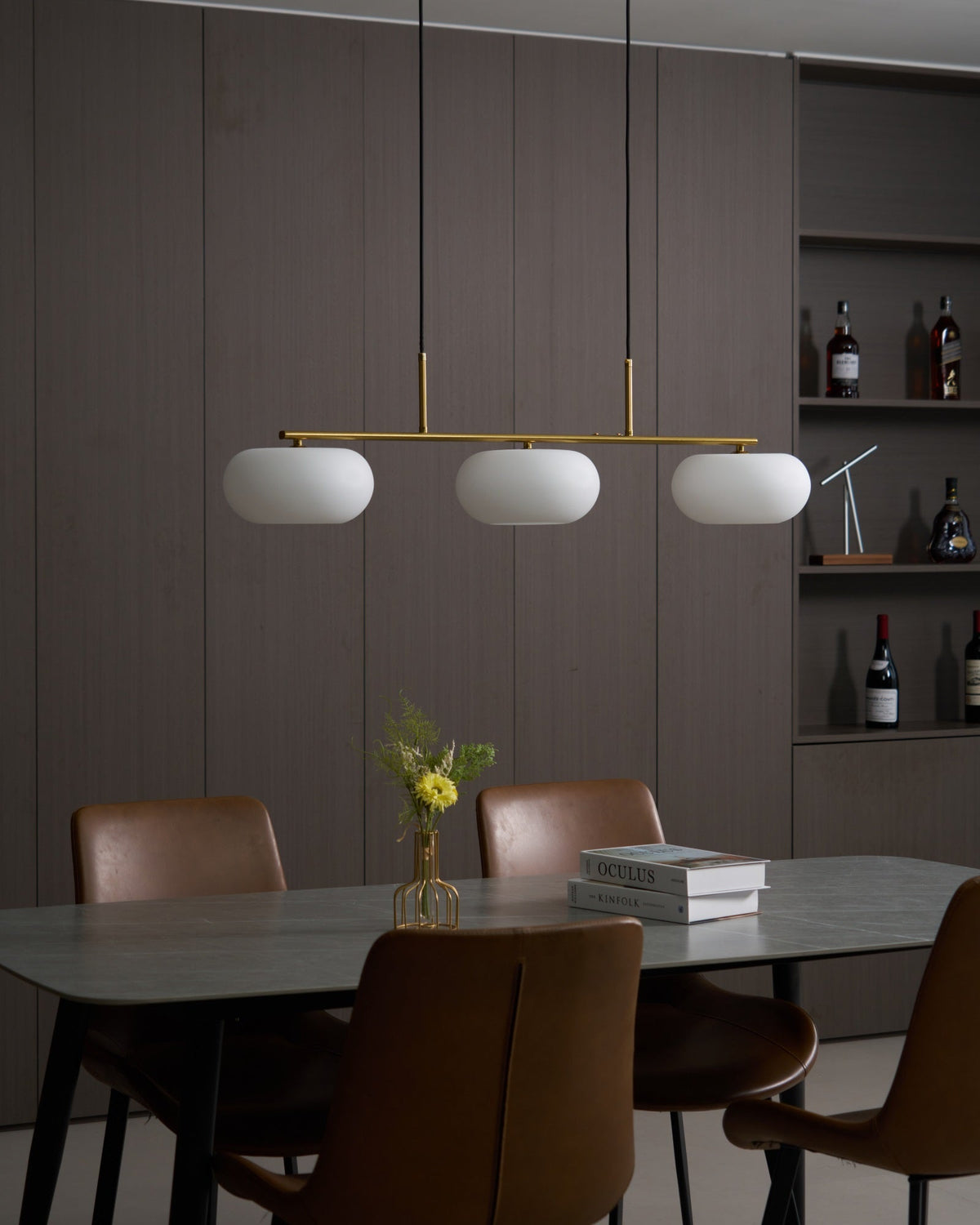 Sculptural Pendant Light Position 56