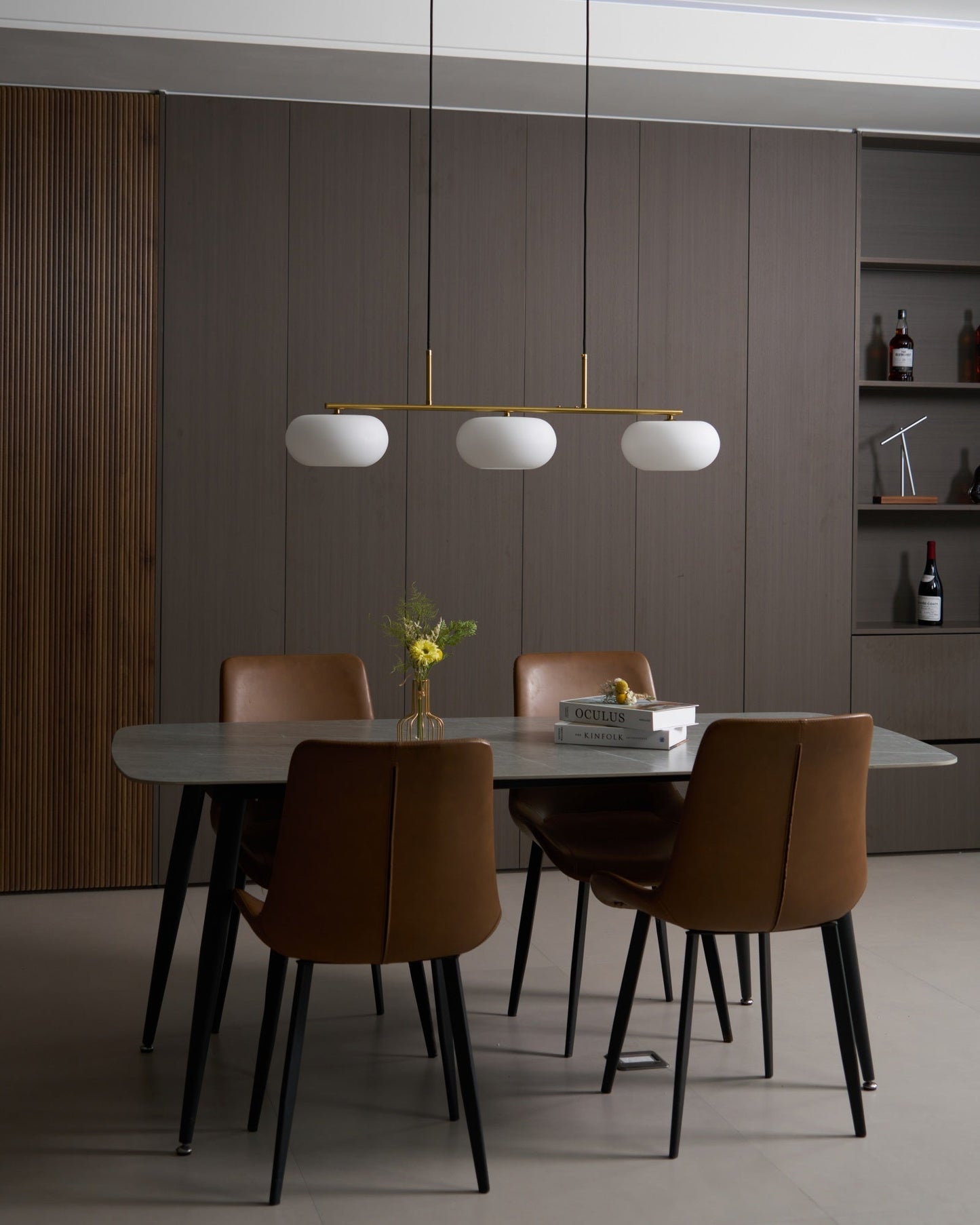 Sculptural Pendant Light Position 57