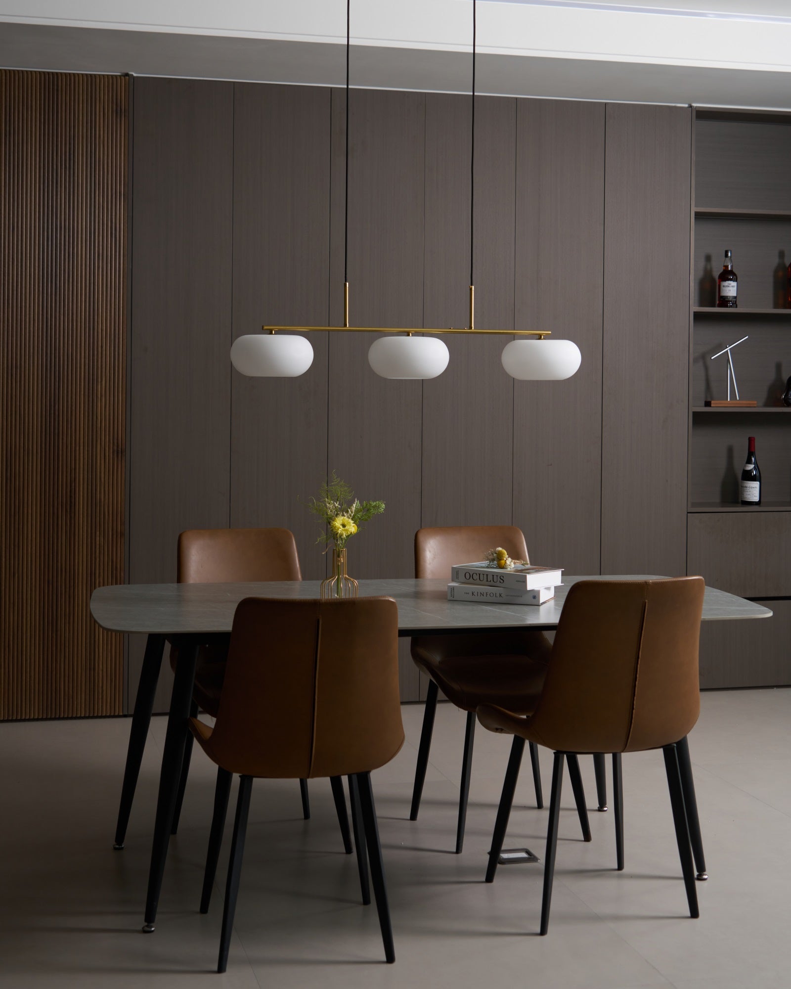 Sculptural Pendant Light Position 57