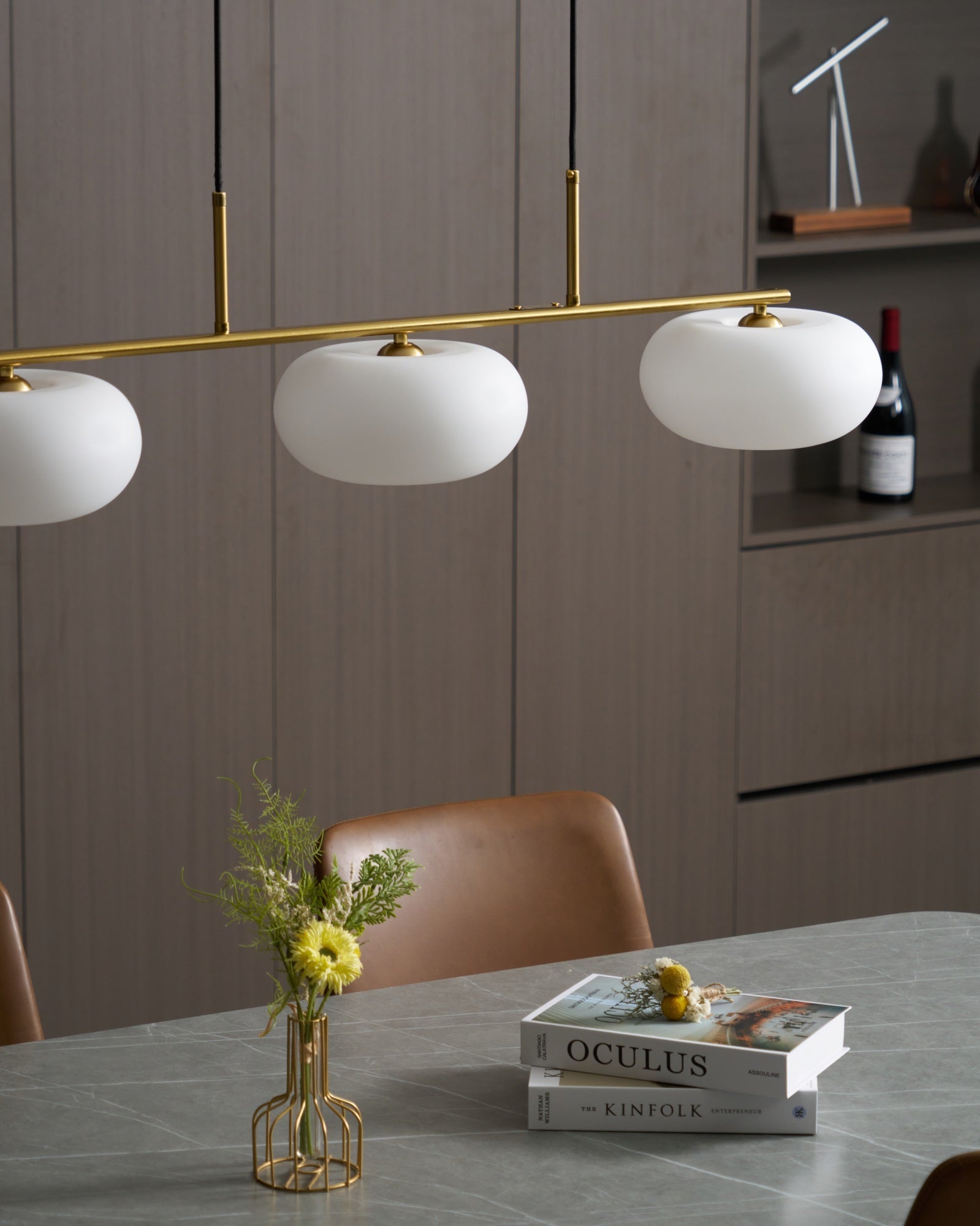Sculptural Pendant Light Position 49