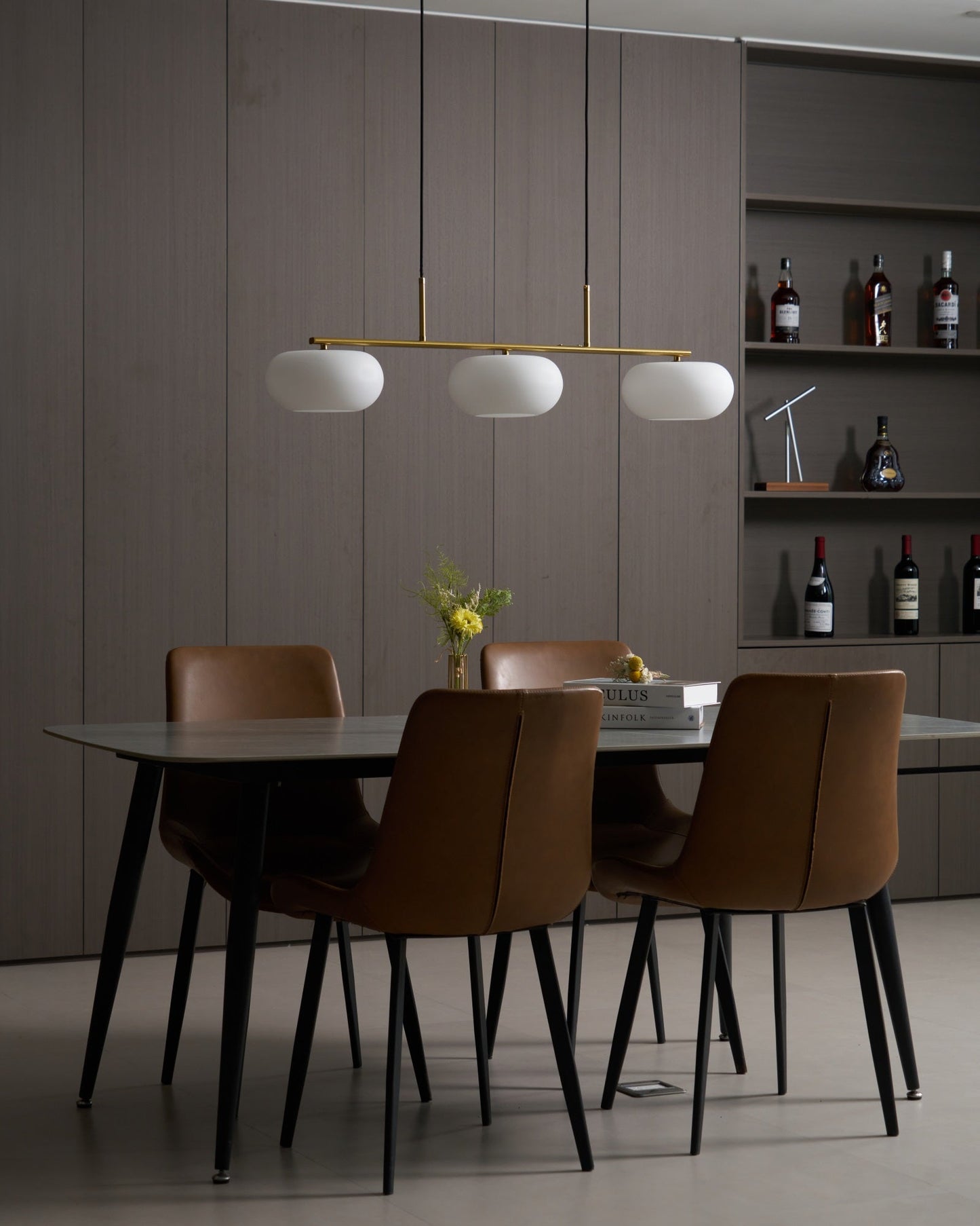 Sculptural Pendant Light Position 54