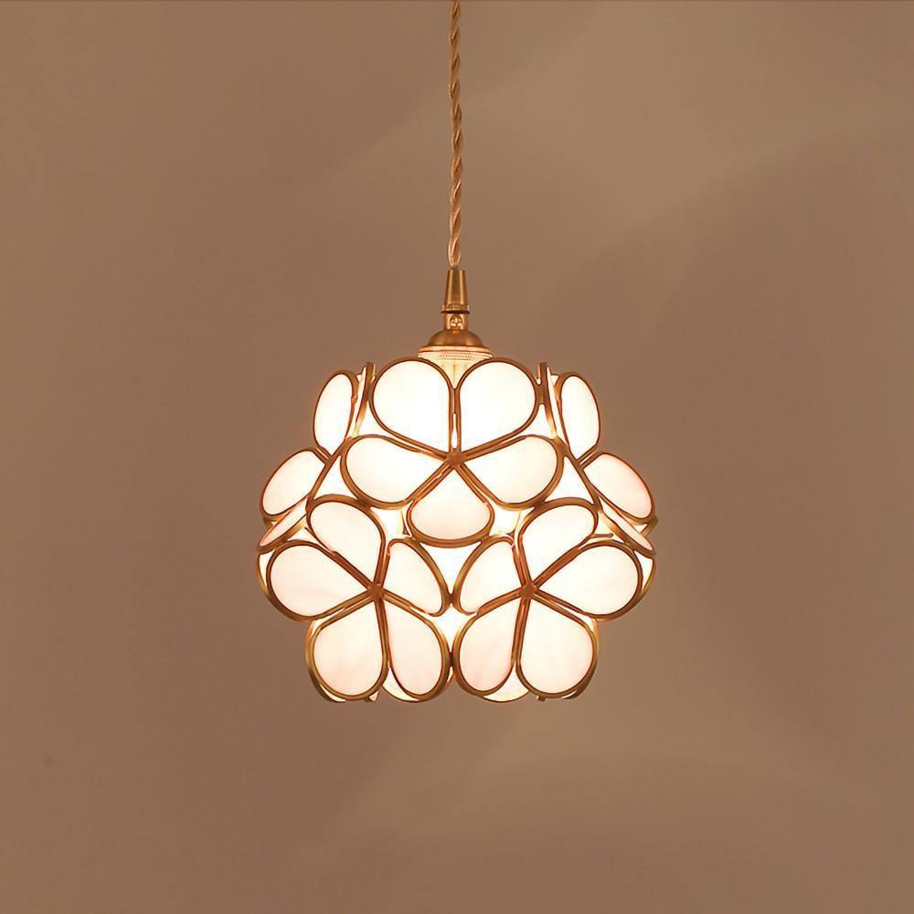 Glass Petal Pendant Light Position 9