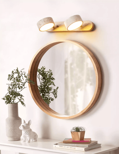 Travertine Duo Wall Light - Vakkerlight