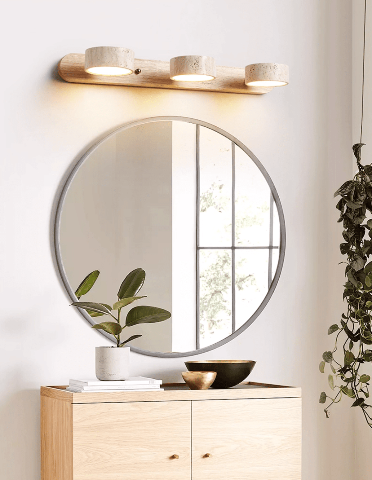 Travertine Duo Wall Light - Vakkerlight