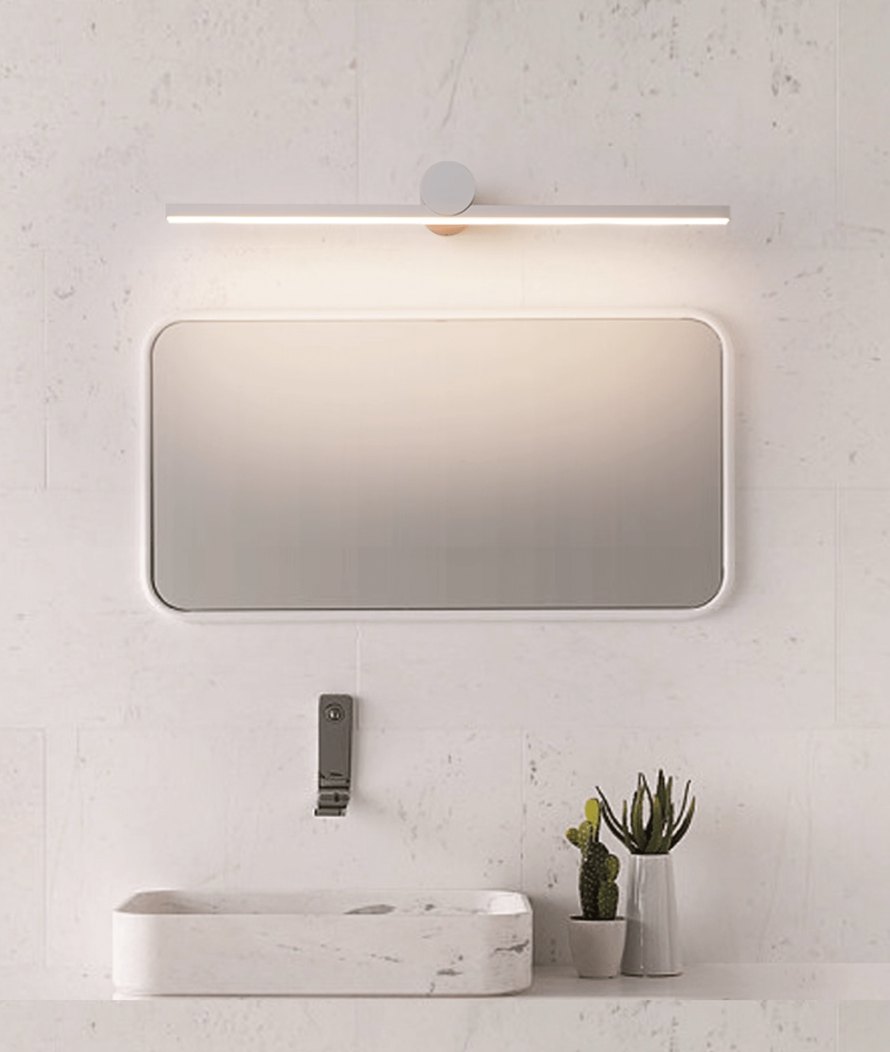 Rechargeable Linear Wall Lamp, Wireless Design