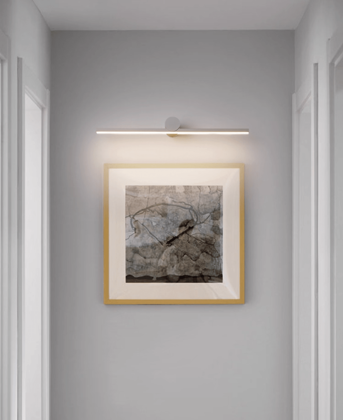 Rechargeable Linear Wall Lamp, Wireless Design