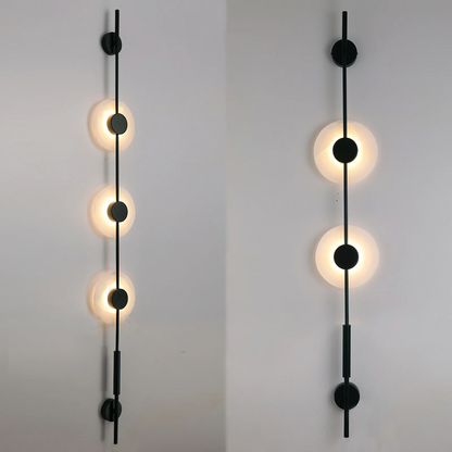 Alabaster Vertical Wall Sconce, Soft Glow