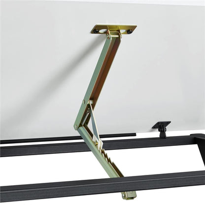 41.7-Inch Adjustable Drafting Table with Sliding Pencil Ledge — detail view