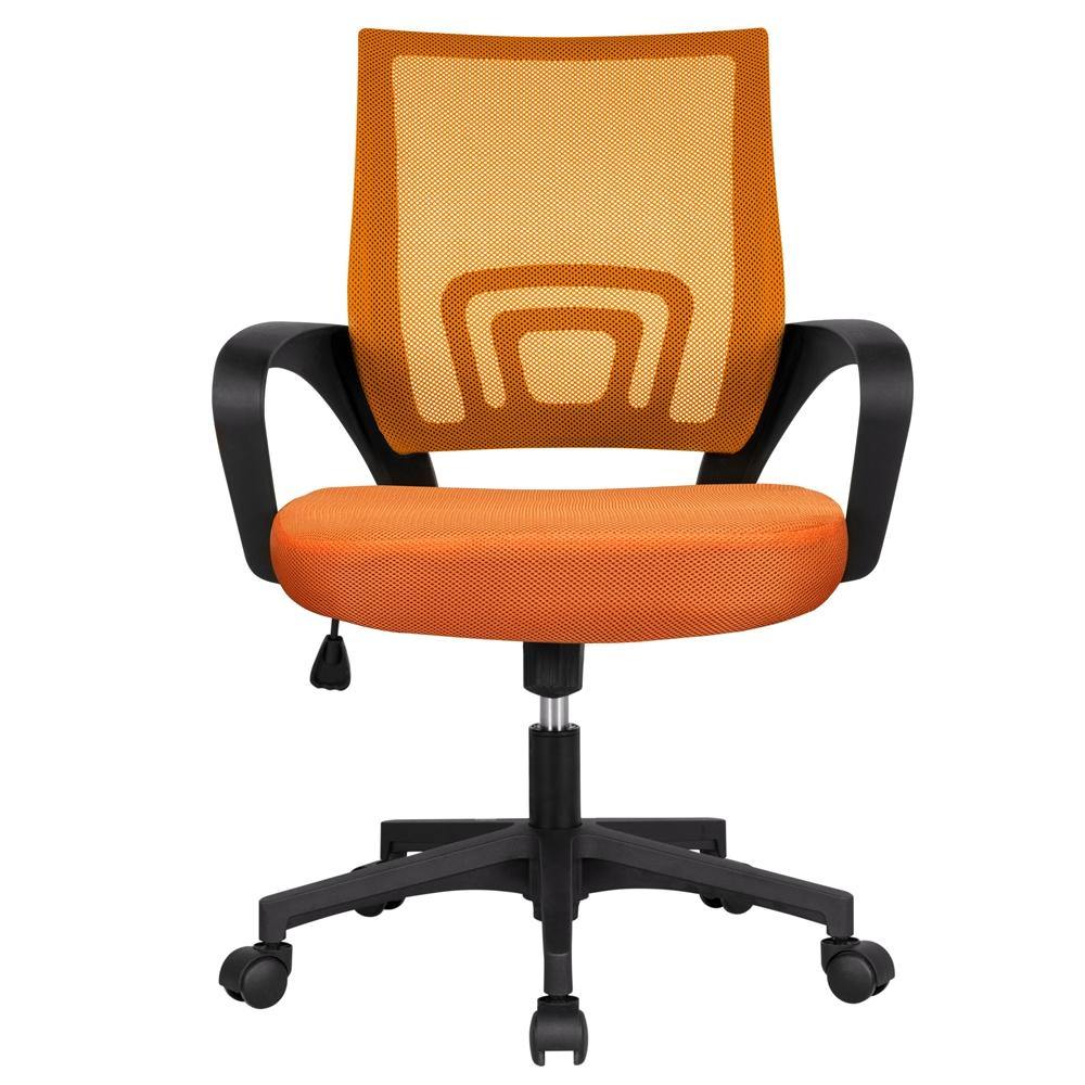Brennware Mid-Back Office Chair Breathable Mesh Reclining Tilt – detail view
