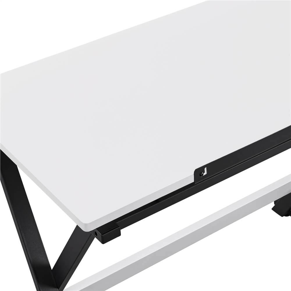 41.7-Inch Adjustable Drafting Table with Sliding Pencil Ledge — alternate angle