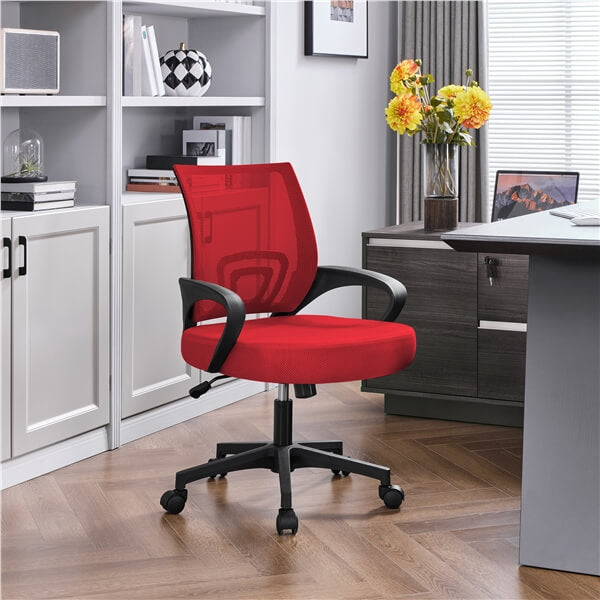 Mid-Back Mesh Office Chair Position 16