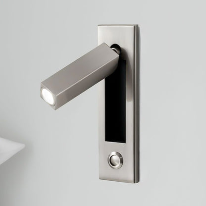 Embedded Bedside Wall Sconce with USB Port