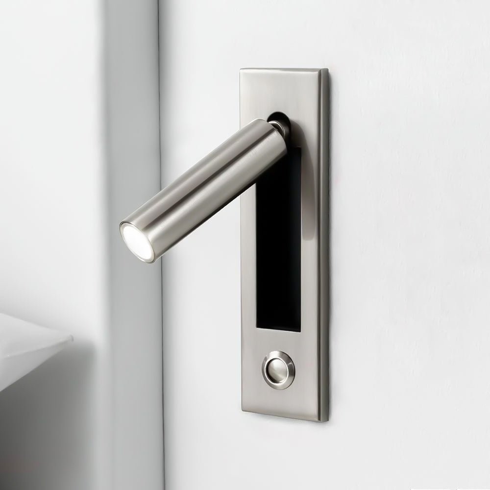 Embedded Bedside Wall Sconce with USB Port