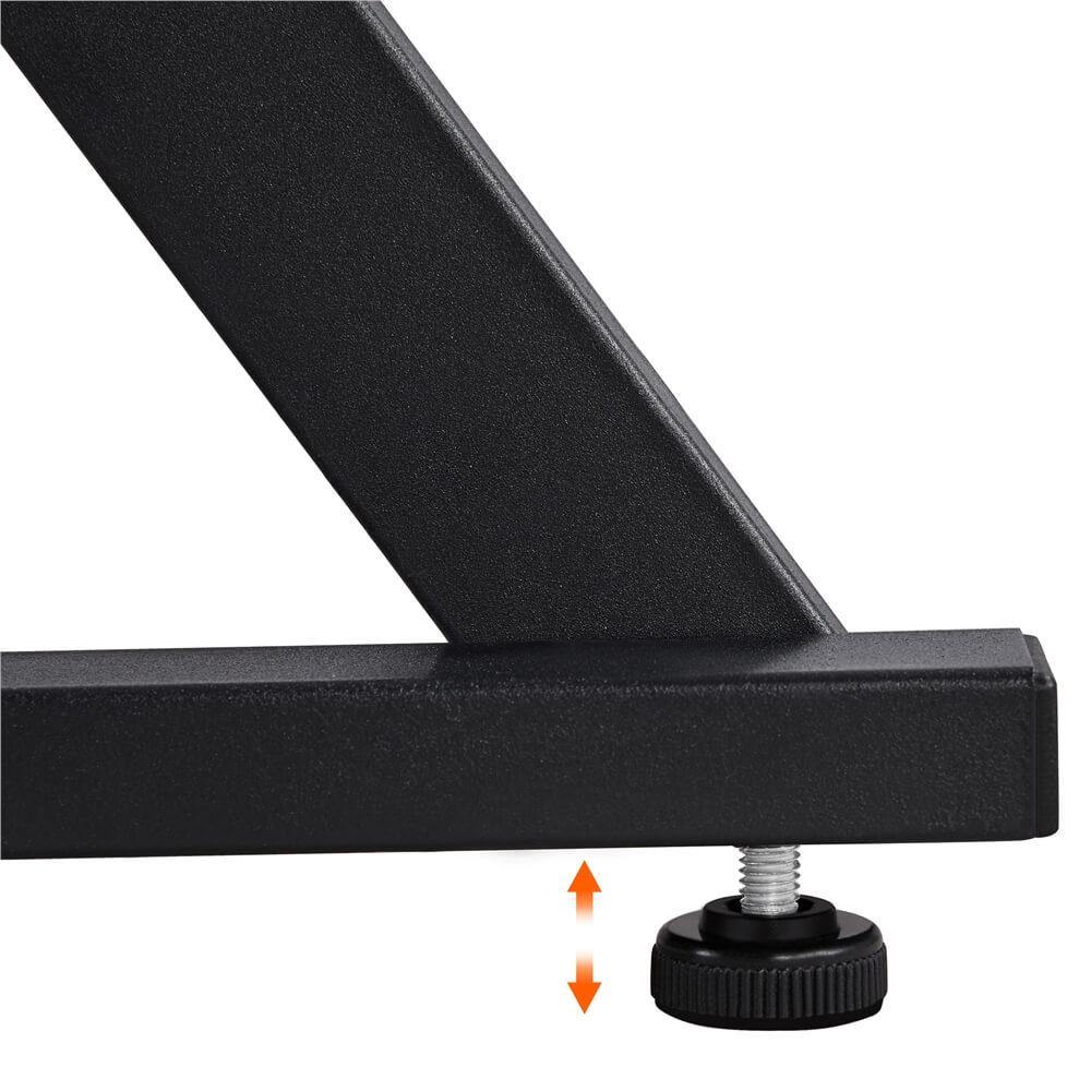 41.7-Inch Adjustable Drafting Table with Sliding Pencil Ledge — front view