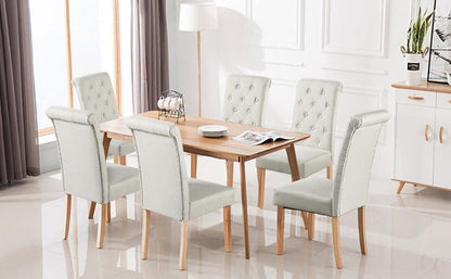 Dining Chairs Faux Leather Parsons Dining Chairs Position 16