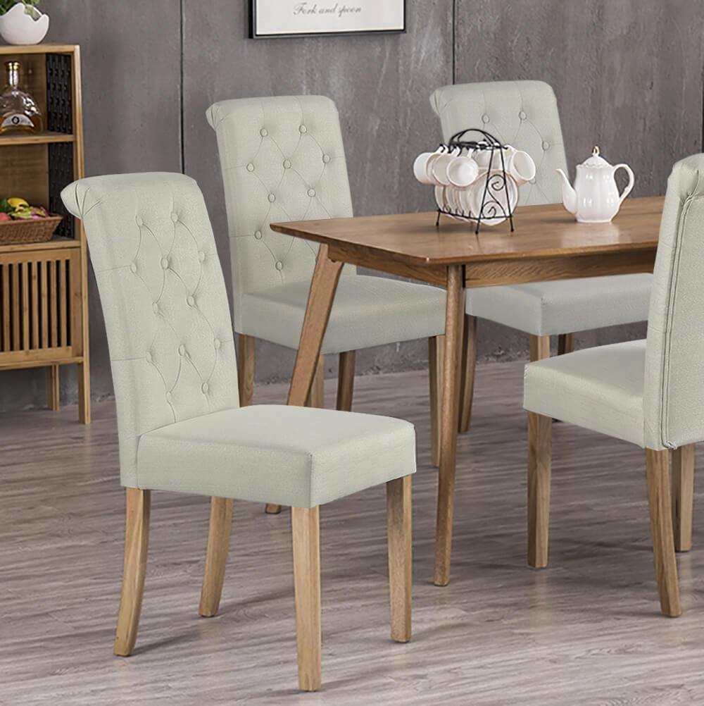 Dining Chairs Faux Leather Parsons Dining Chairs Position 13