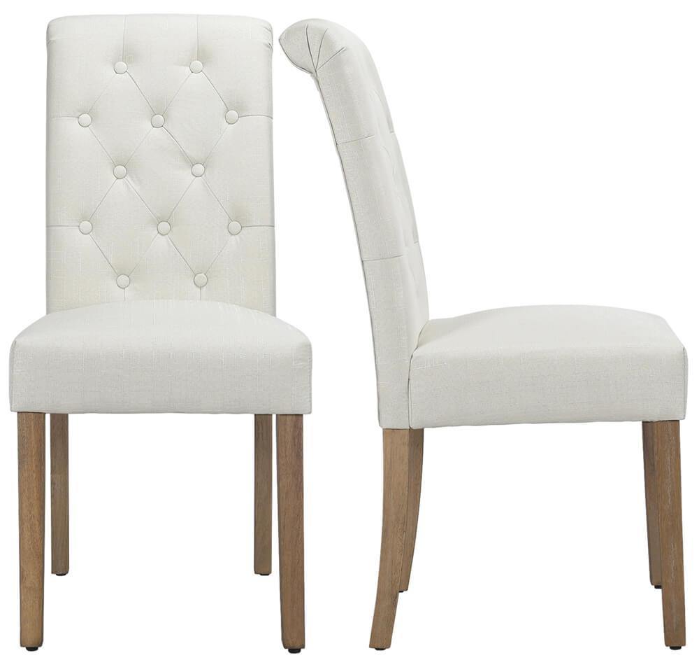 Dining Chairs Faux Leather Parsons Dining Chairs Position 12