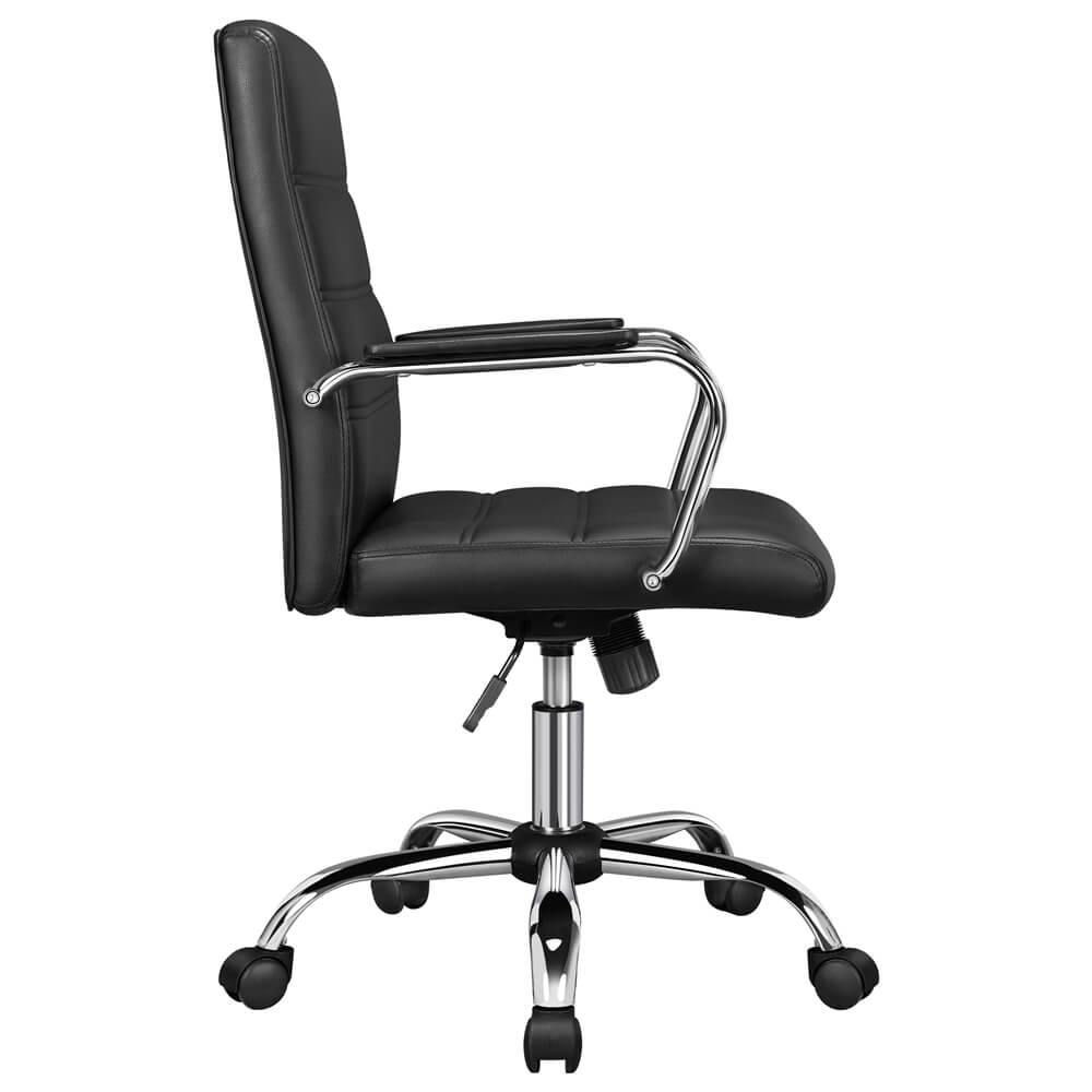 Brennware PU Leather Office Chair Adjustable Height Rocking Tilt – lifestyle view