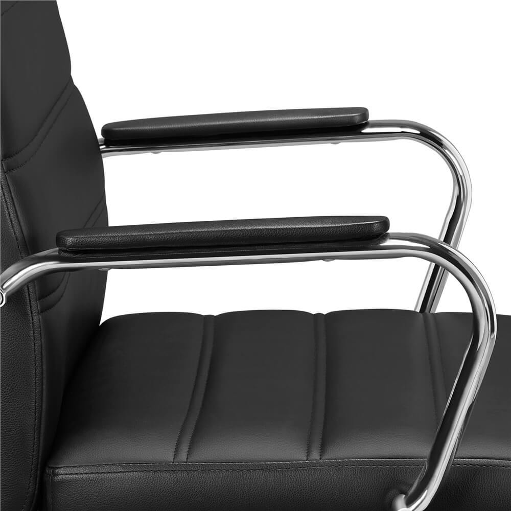 Brennware PU Leather Office Chair Adjustable Height Rocking Tilt – detail view