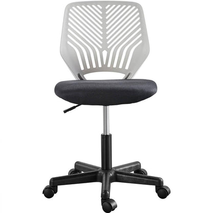 Armless Teen Desk Chair with Breathable Mesh & Adjustable Height — detail view