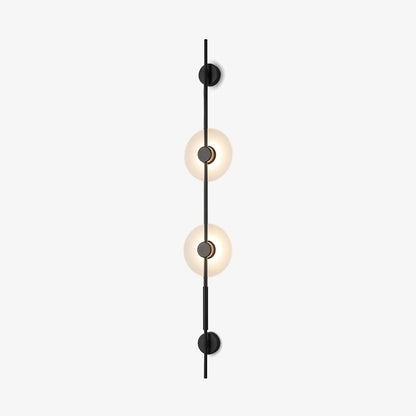 Alabaster Vertical Wall Sconce, Soft Glow