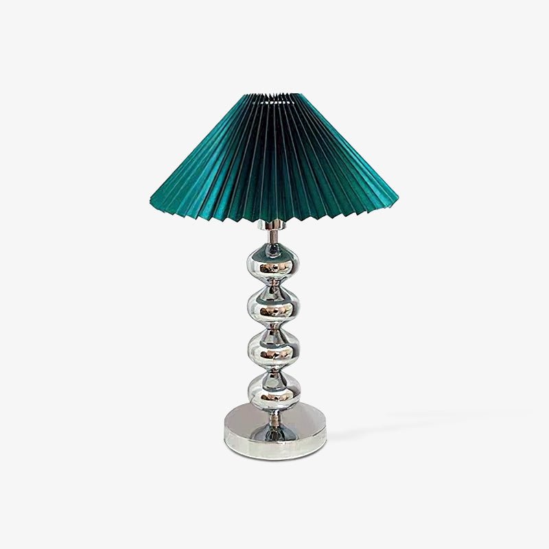 Pleated Table Lamp with Adjustable Brightness — lifestyle view