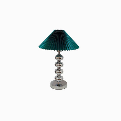 Pleated Table Lamp with Adjustable Brightness