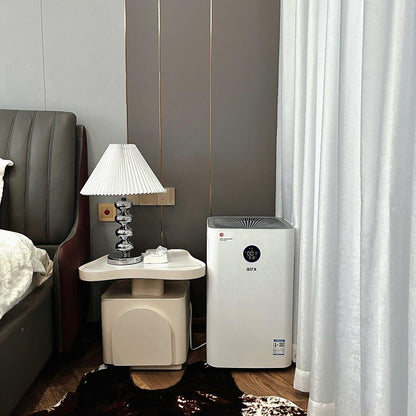 Pleated Table Lamp with Adjustable Brightness