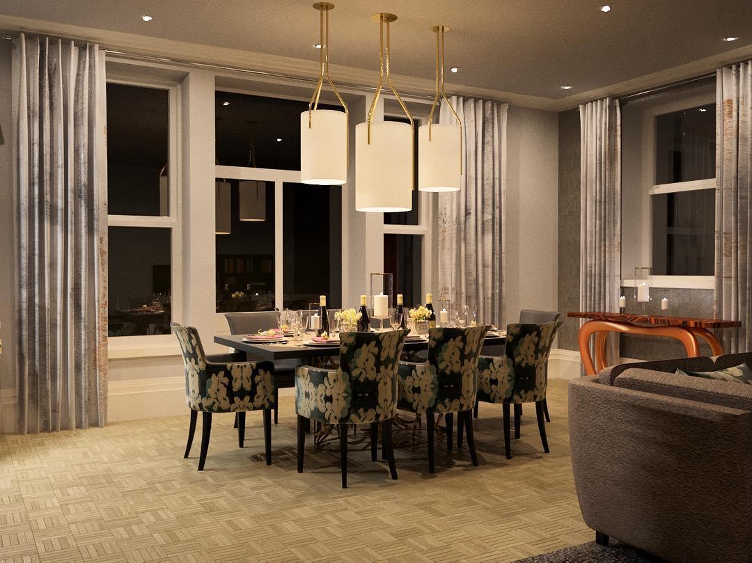 Arborescence Chandelier with Adjustable Brightness