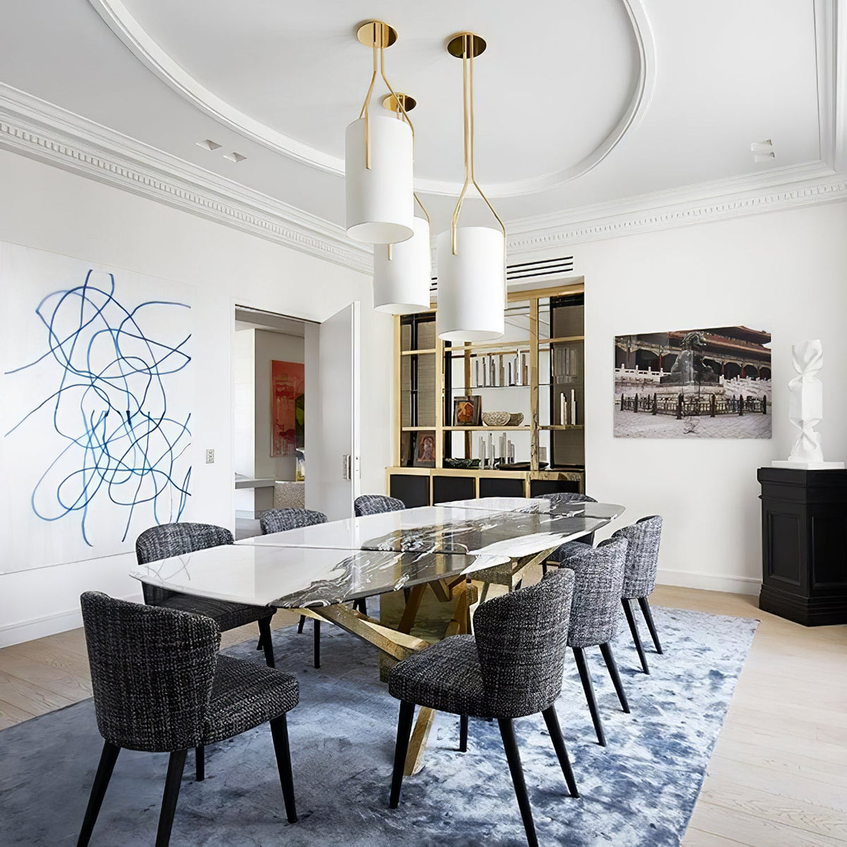 Arborescence Chandelier with Adjustable Brightness