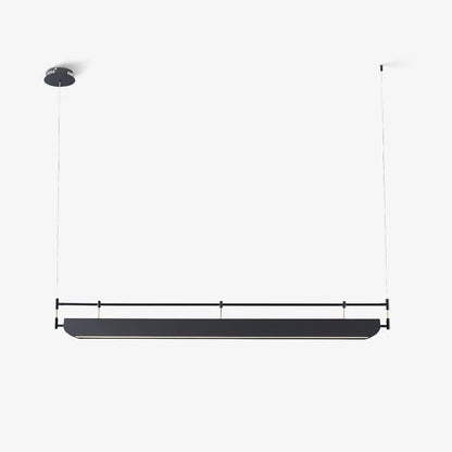 Linear Roof-Style Chandelier with Adjustable Brightness