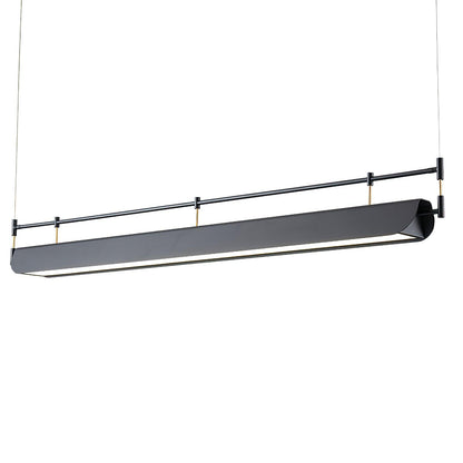 Linear Roof-Style Chandelier with Adjustable Brightness