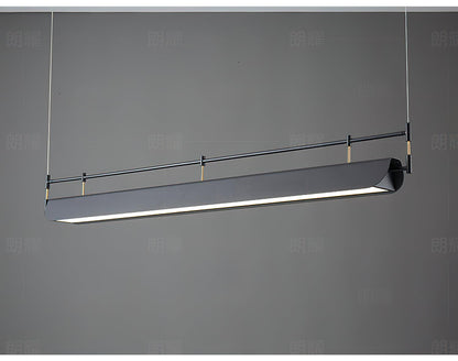 Linear Roof-Style Chandelier with Adjustable Brightness