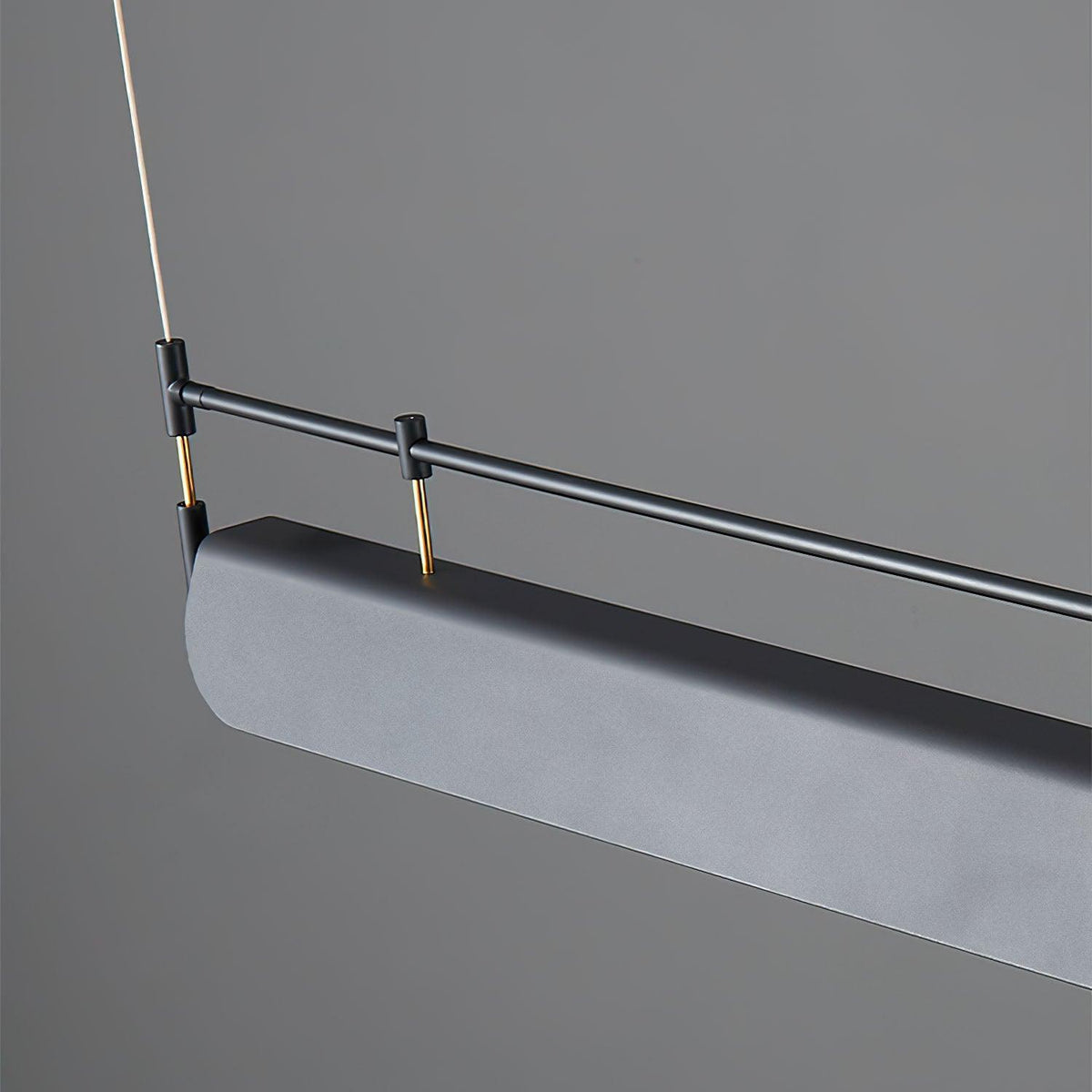 Linear Roof-Style Chandelier with Adjustable Brightness