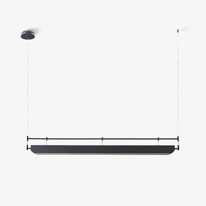 Linear Roof-Style Chandelier with Adjustable Brightness
