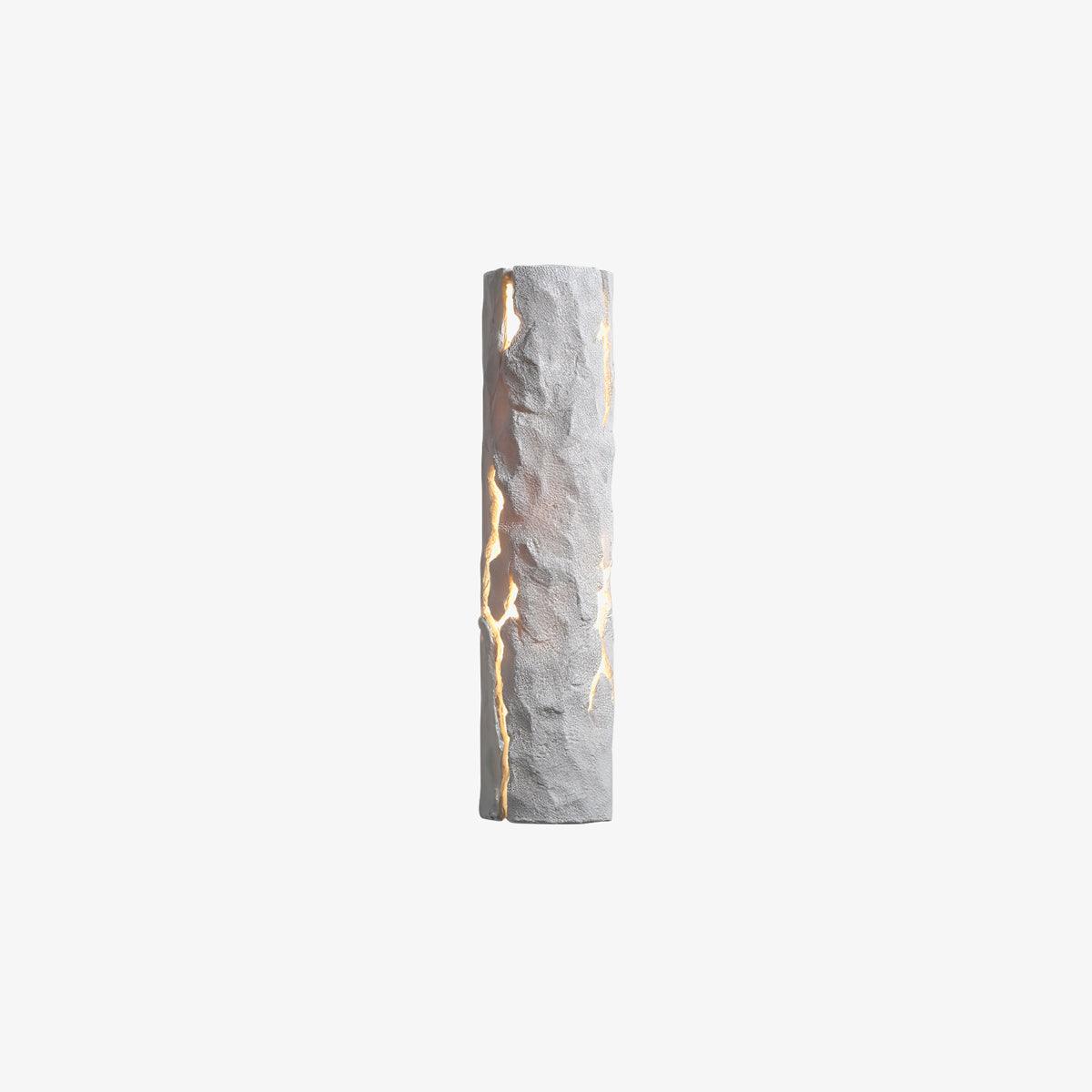 Bark-Textured Outdoor Wall Light, Waterproof Design