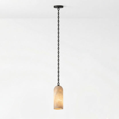 Cascading Capsule Chandelier with Adjustable Heads — front view