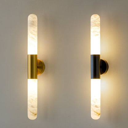 Alabaster Wall Light, Energy Efficient LED
