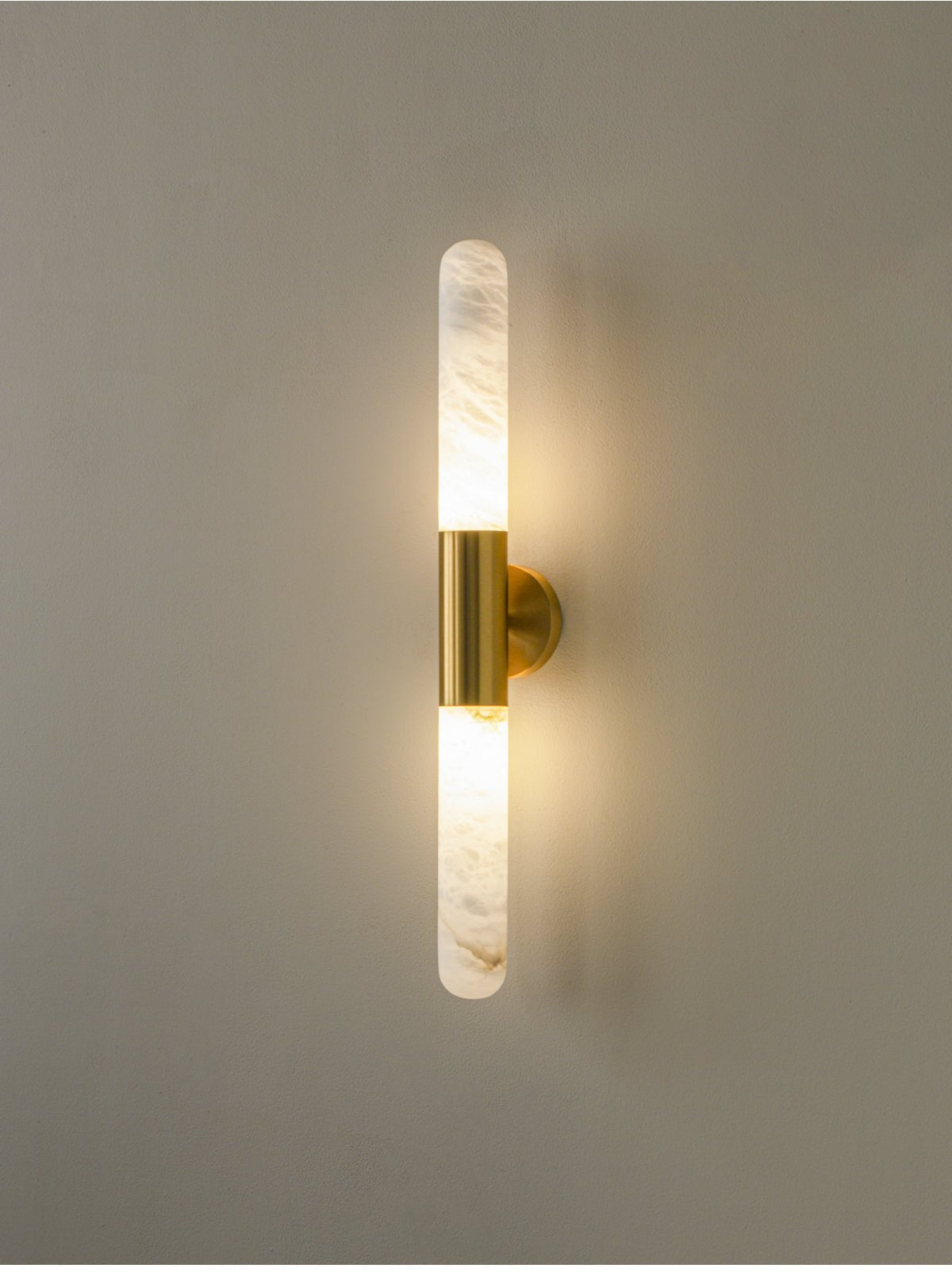 Alabaster Wall Light, Energy Efficient LED
