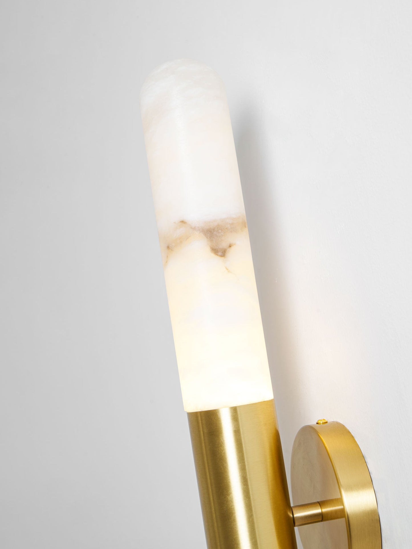 Alabaster Wall Light, Energy Efficient LED