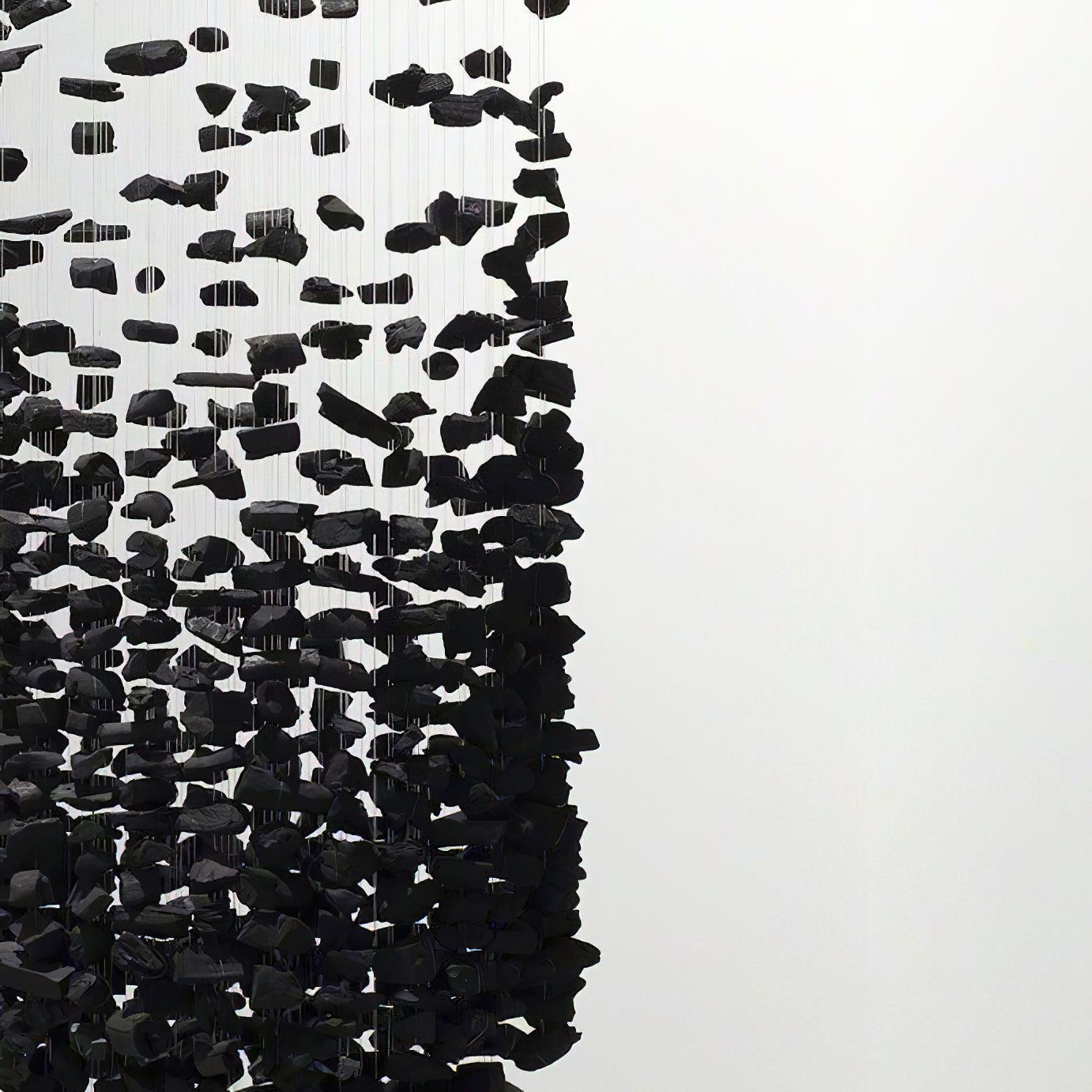 Charcoal Chandelier, Adjustable Brightness