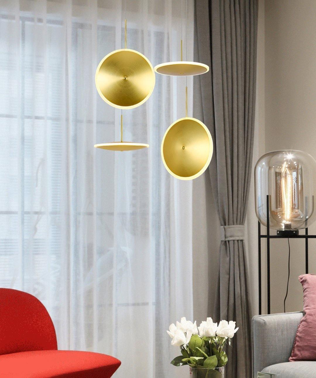 Chrona Dish Pendant Light Position 14