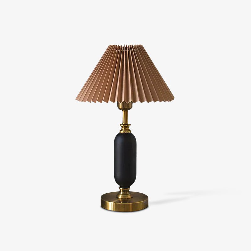 Classic Antique Table Lamp with Adjustable Brightness
