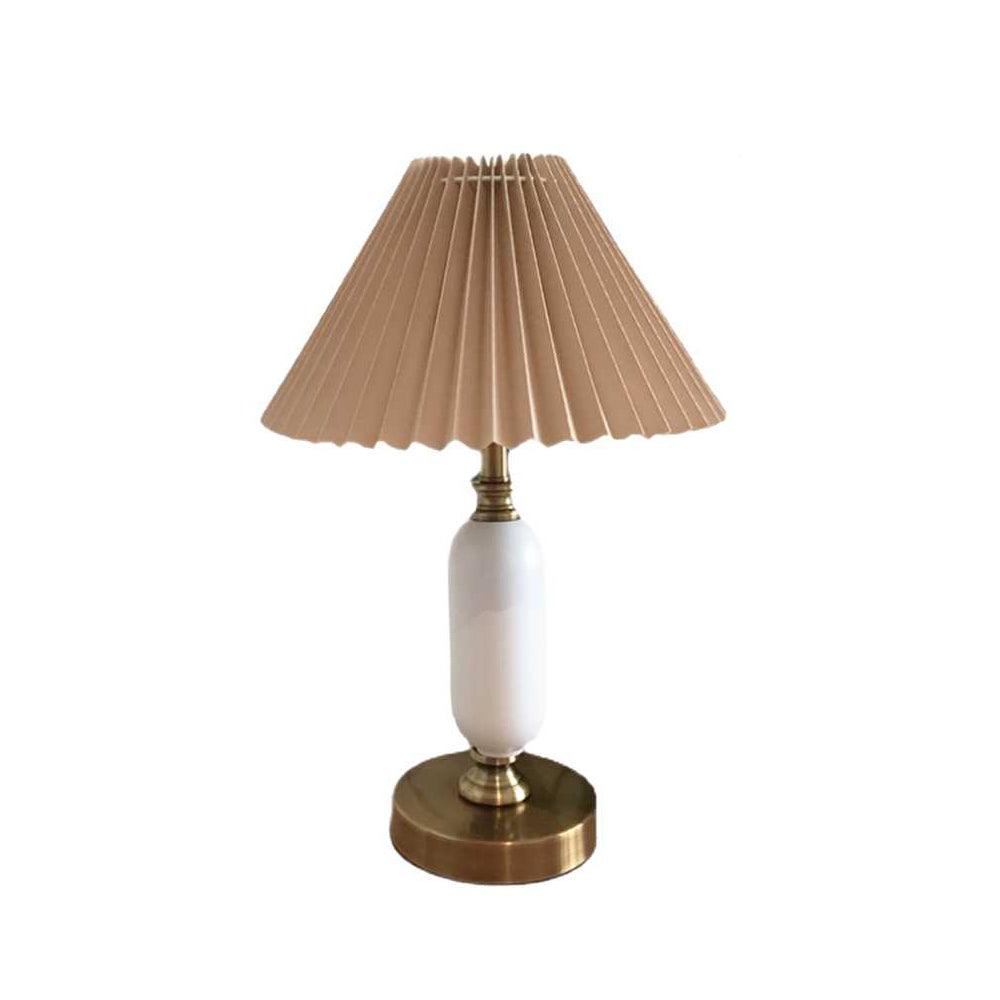 Classic Antique Table Lamp with Adjustable Brightness — detail view