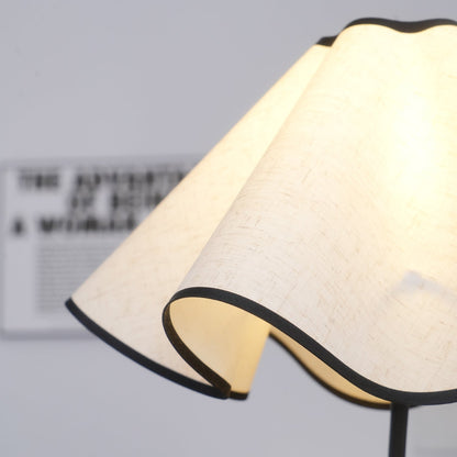 Linen Table Lamp with Adjustable Brightness
