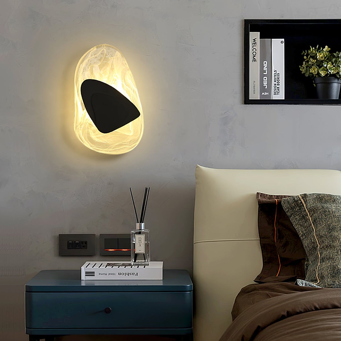 Modern Wall Lamp with Adjustable Brightness