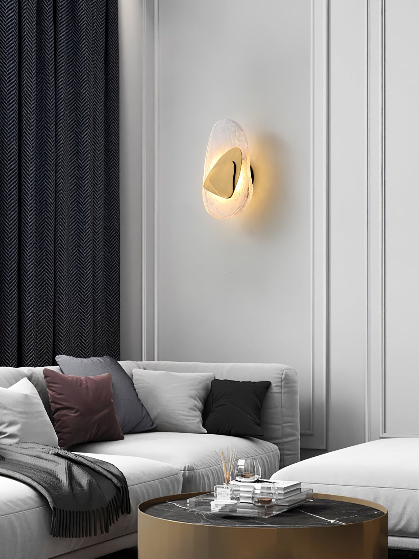 Modern Wall Lamp with Adjustable Brightness
