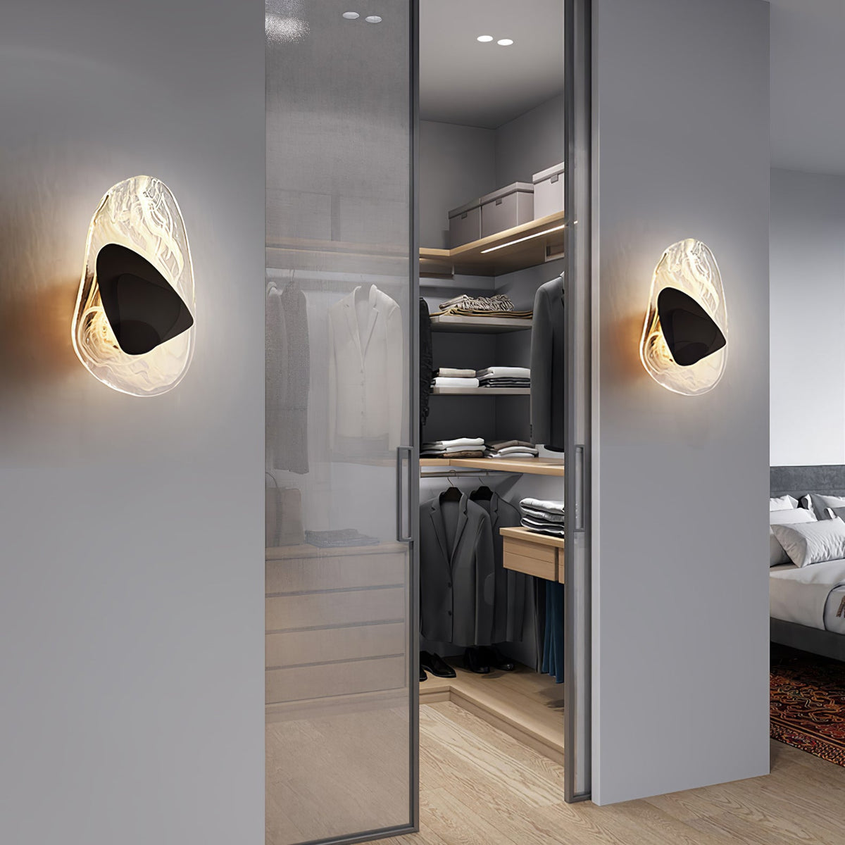 Modern Wall Lamp with Adjustable Brightness